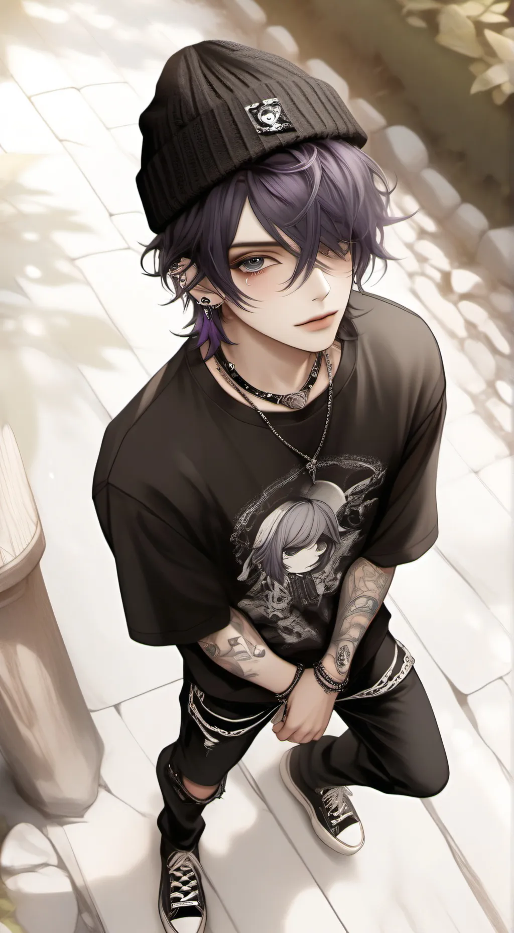 ai character: Sage Anderson background