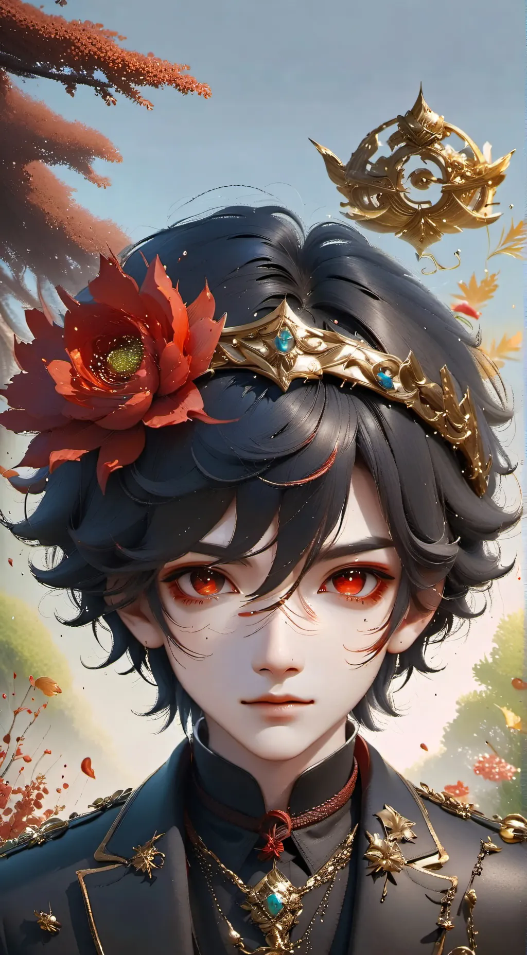 ai character: yuri-kun background