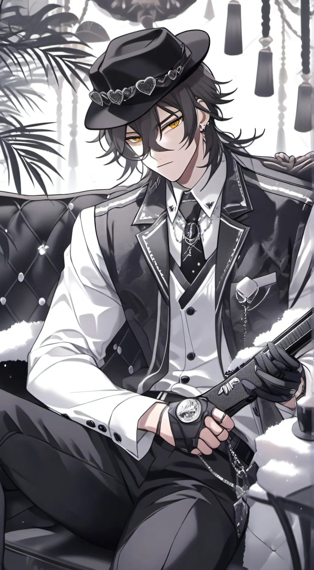 ai character: Eugene  background