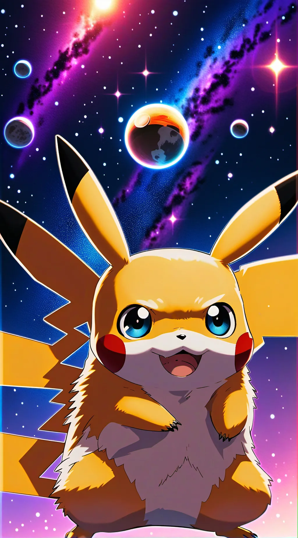 ai character: Astro V2! background