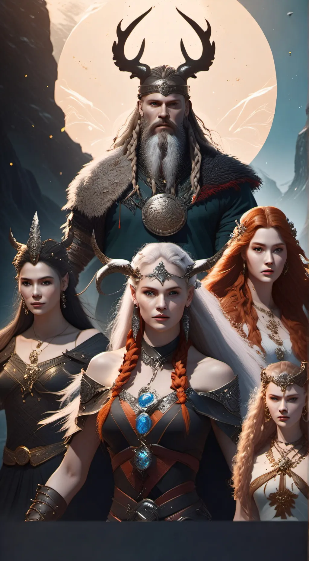 ai character: Norse mythology background
