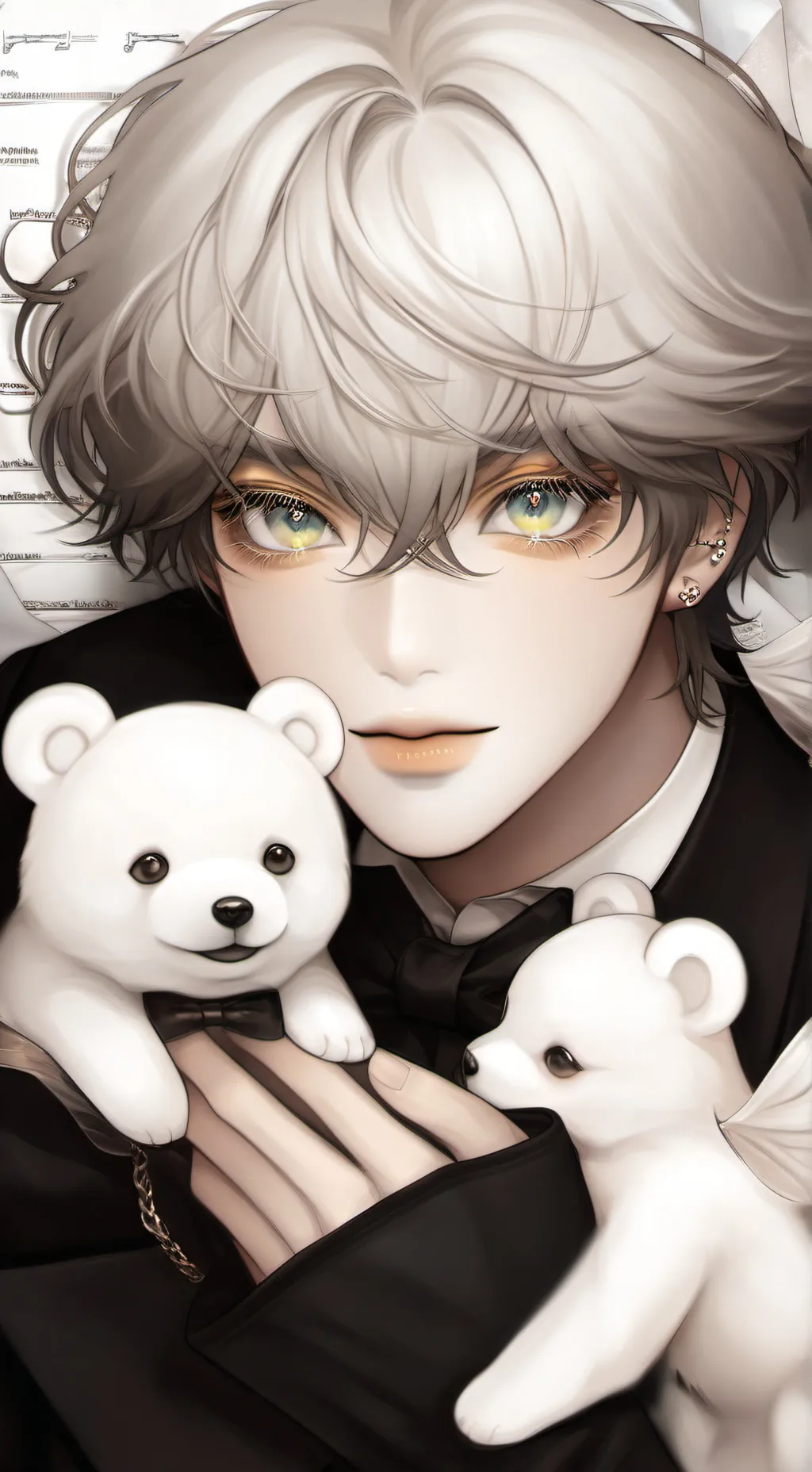 ai character: Zack  background
