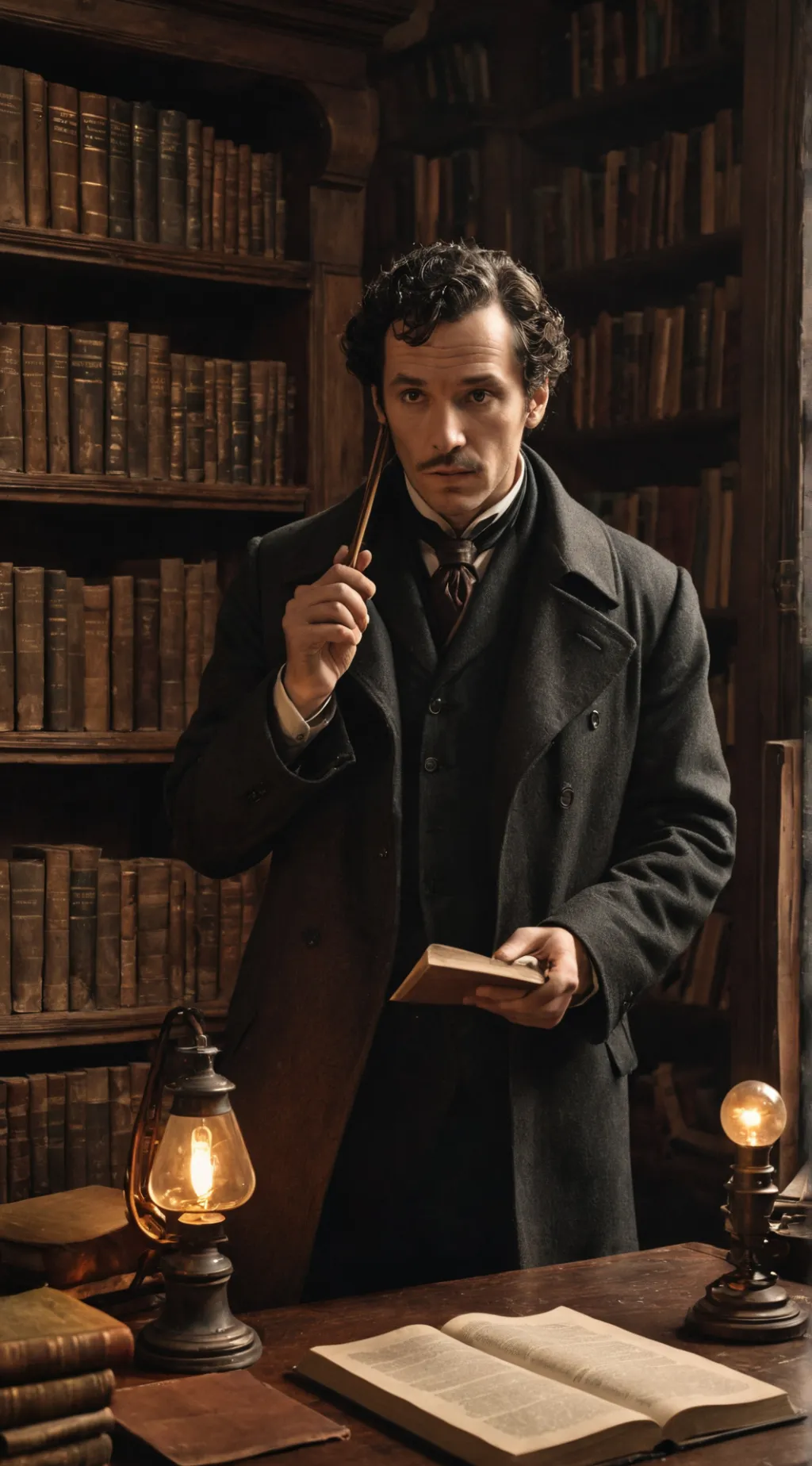 ai character: Sherlock Holmes background