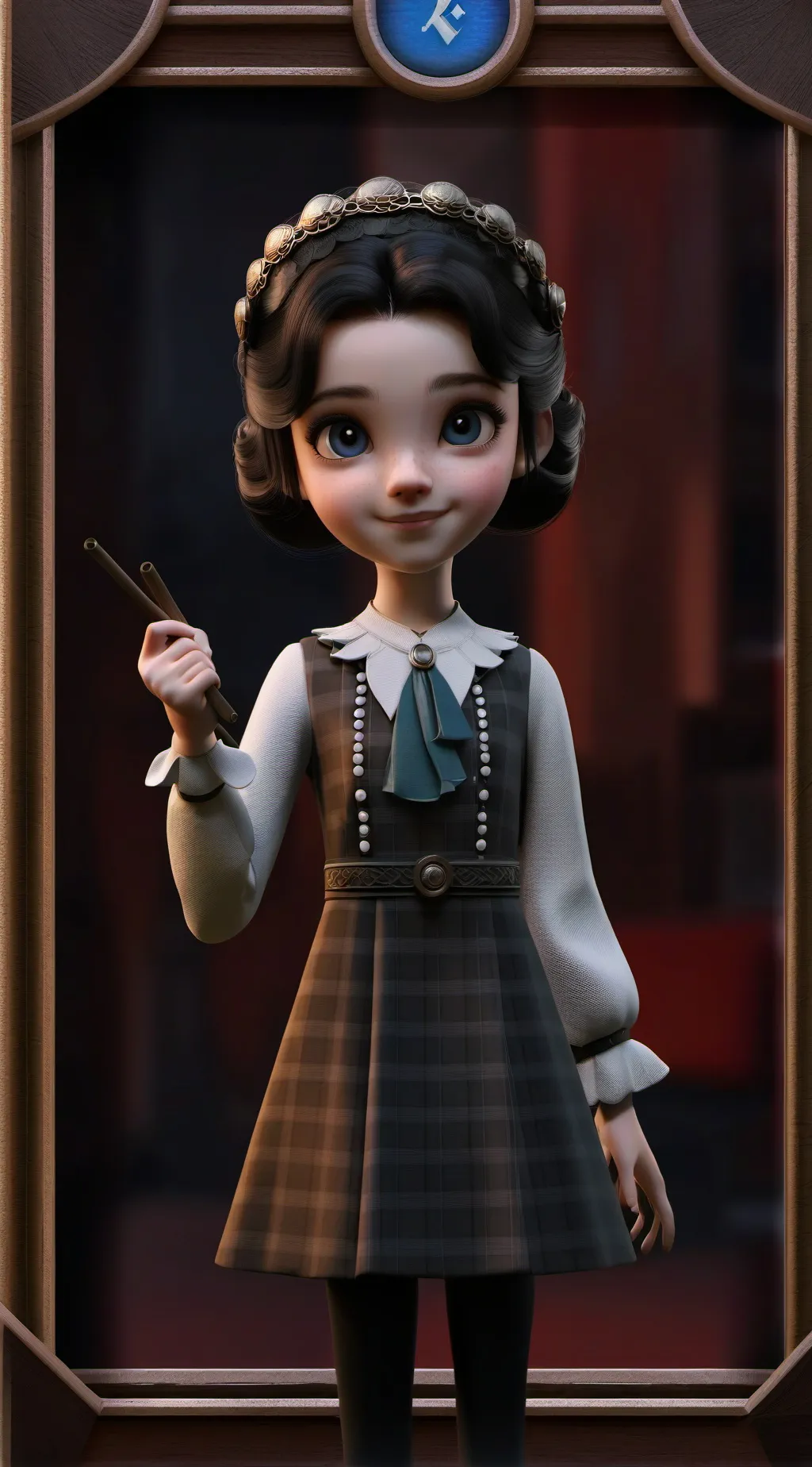 ai character: Victoria  background
