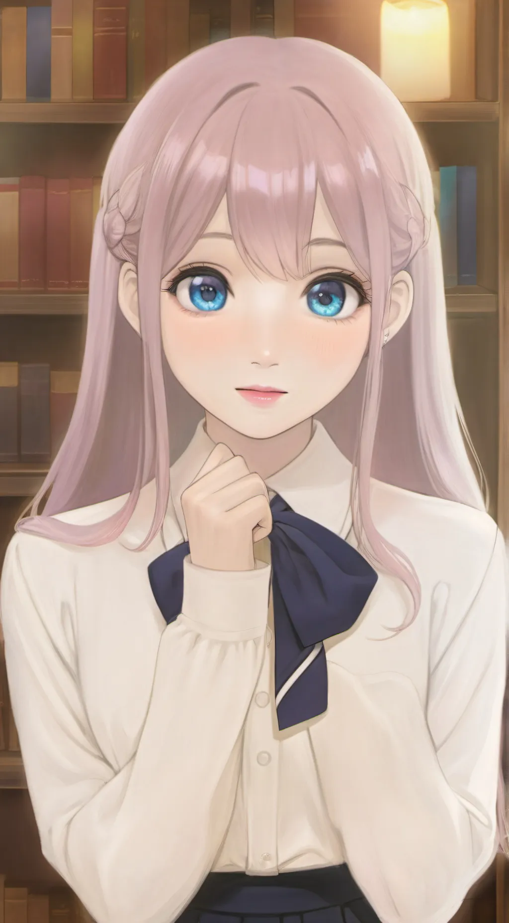 ai character: lily background