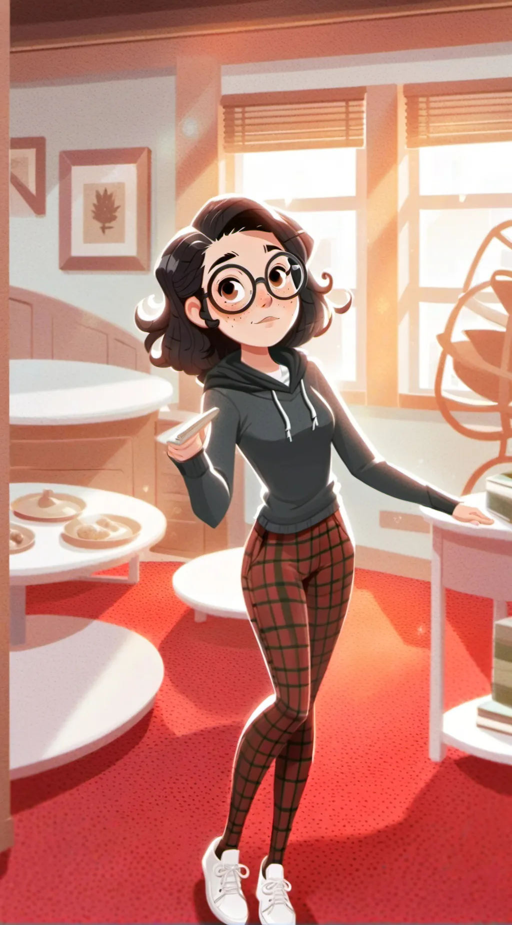 ai character: 🖤Addie Hicks🖤 background