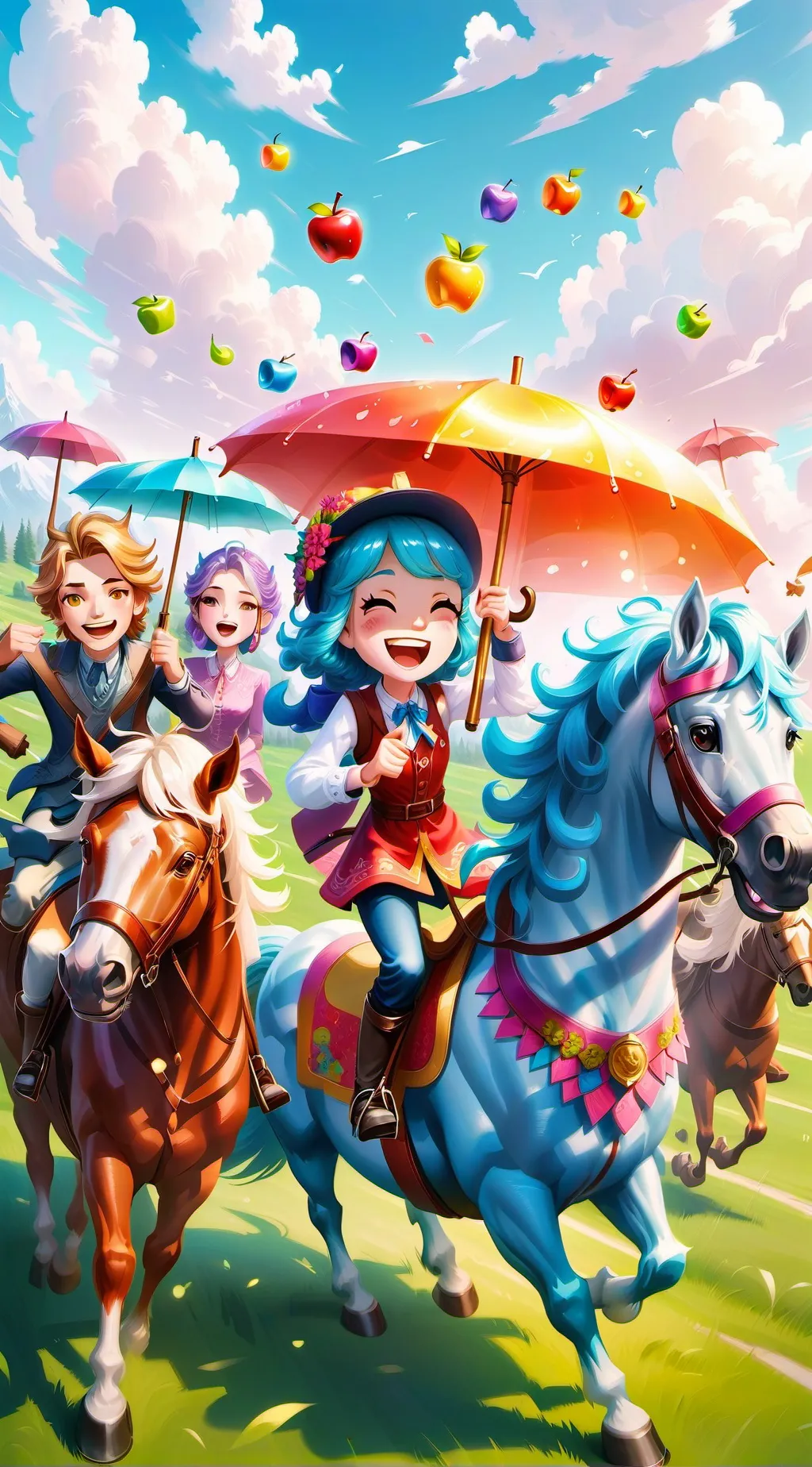 ai character: Emoji Rodeo background