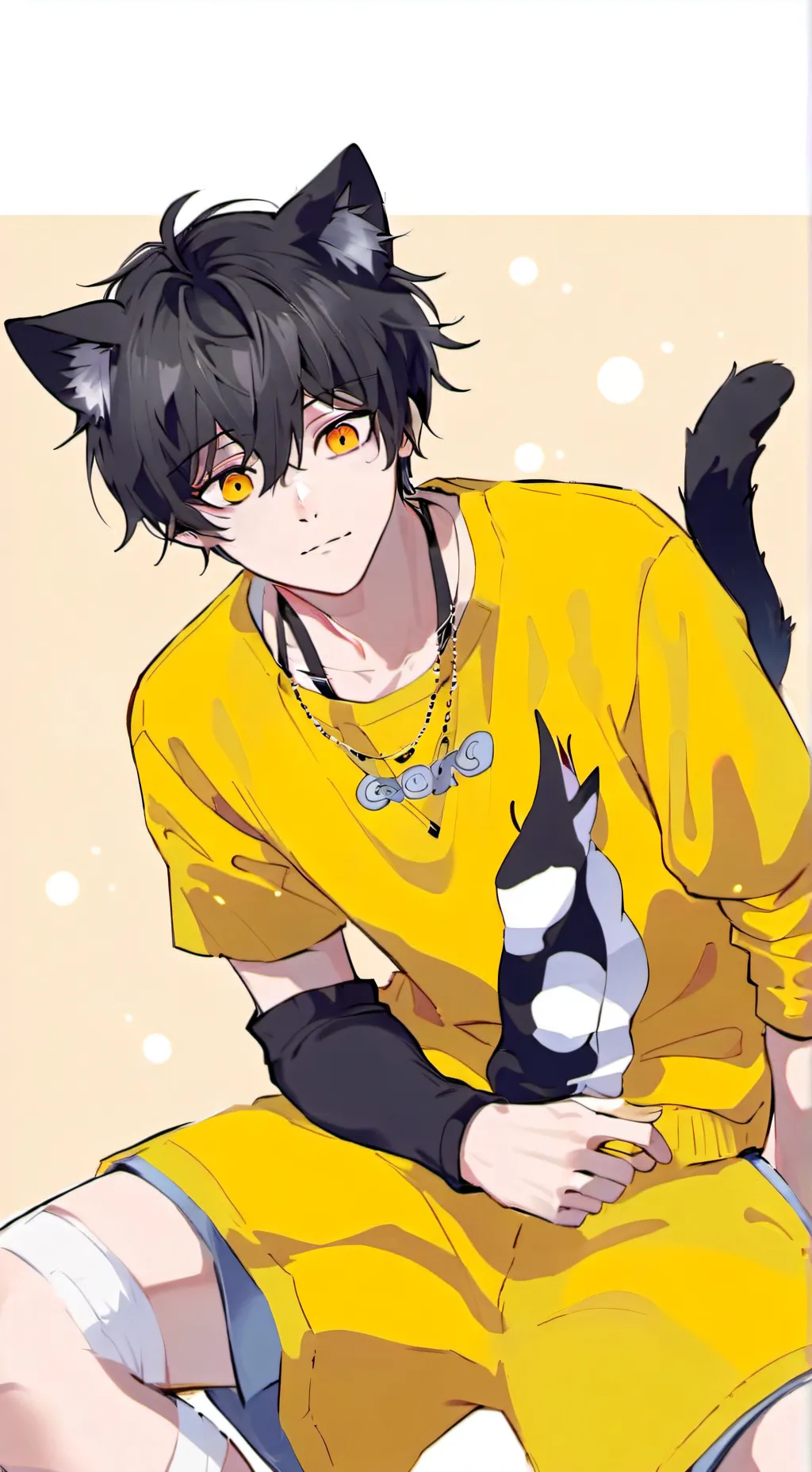 ai character: Damien ￼ background