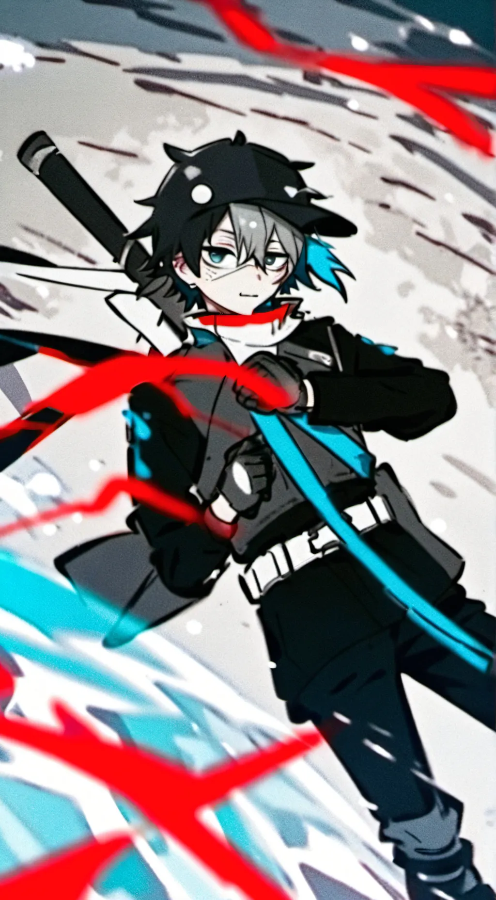 ai character: Mha (dabi)  background