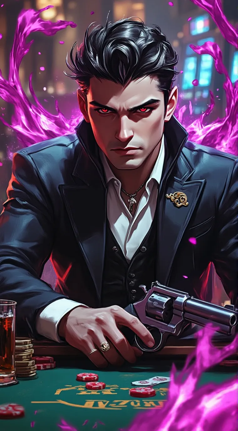 ai character: ƭɦε ∂εɓƭ ♠️ background