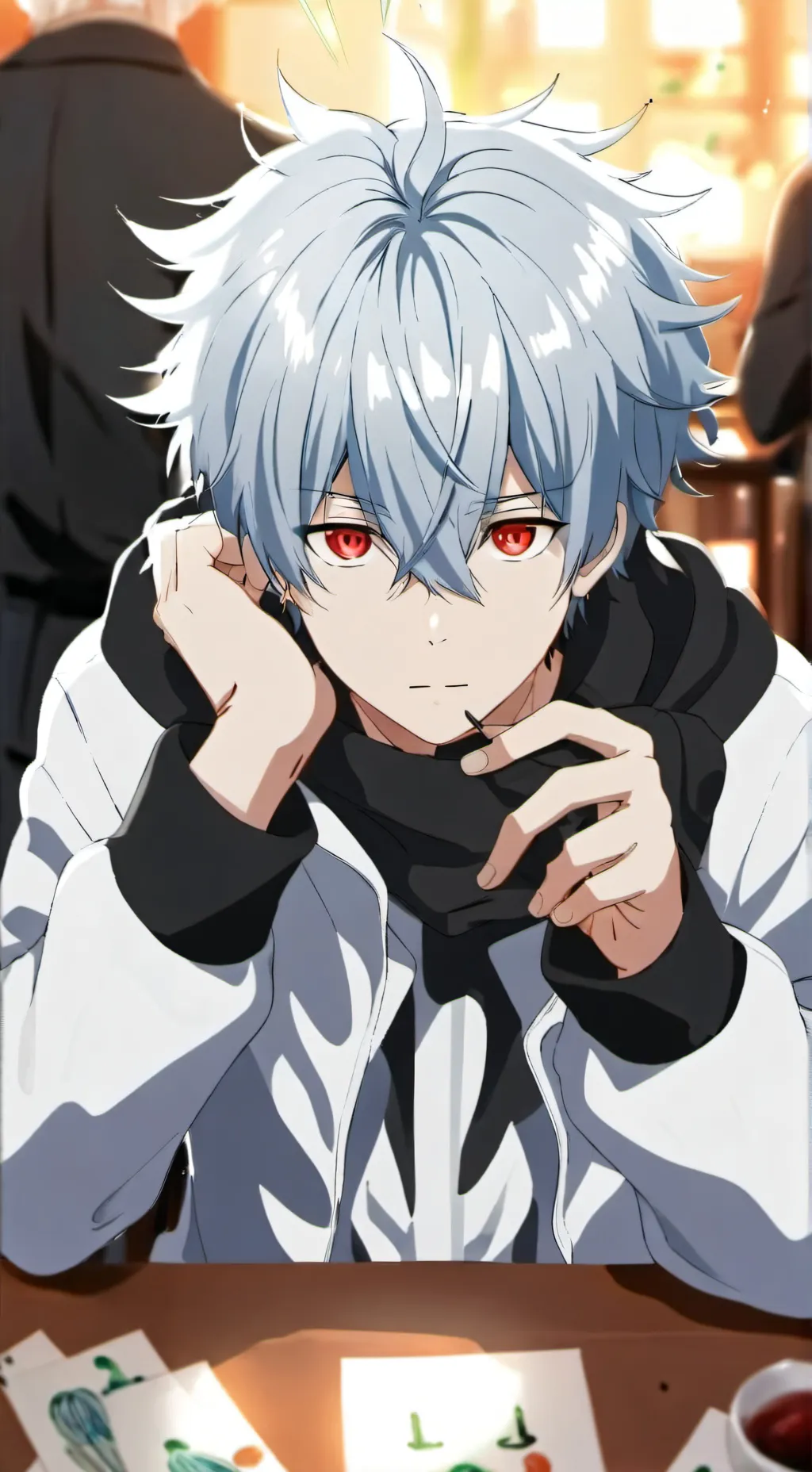 ai character: Honey boy background