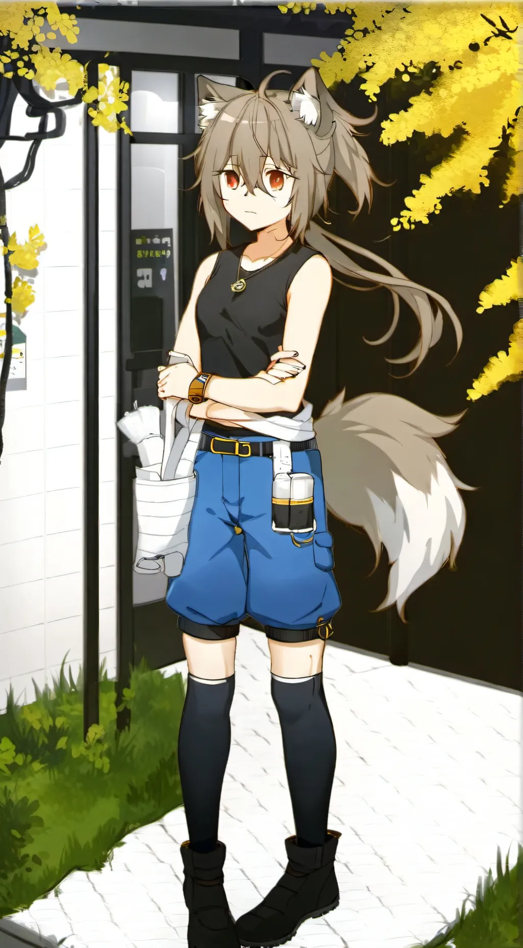 ai character: Rin background