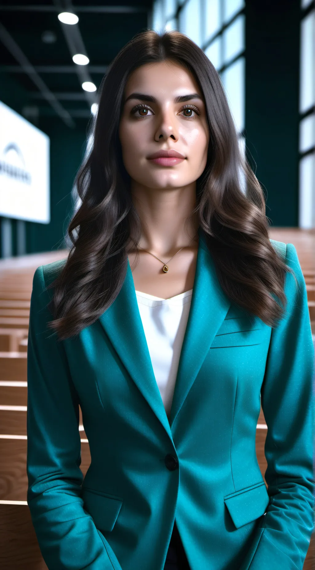 ai character: Marta  background