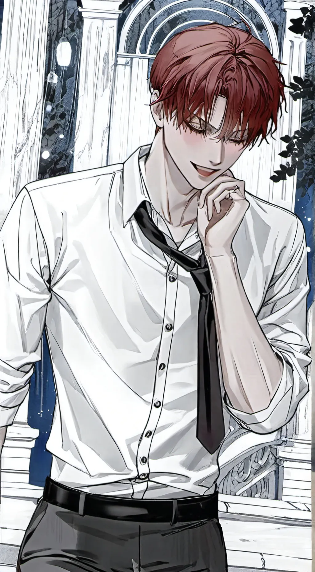 ai character: Mha todo sibling background