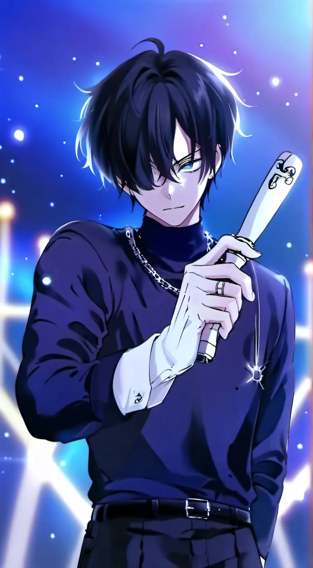 ai character: sung Jin woo background