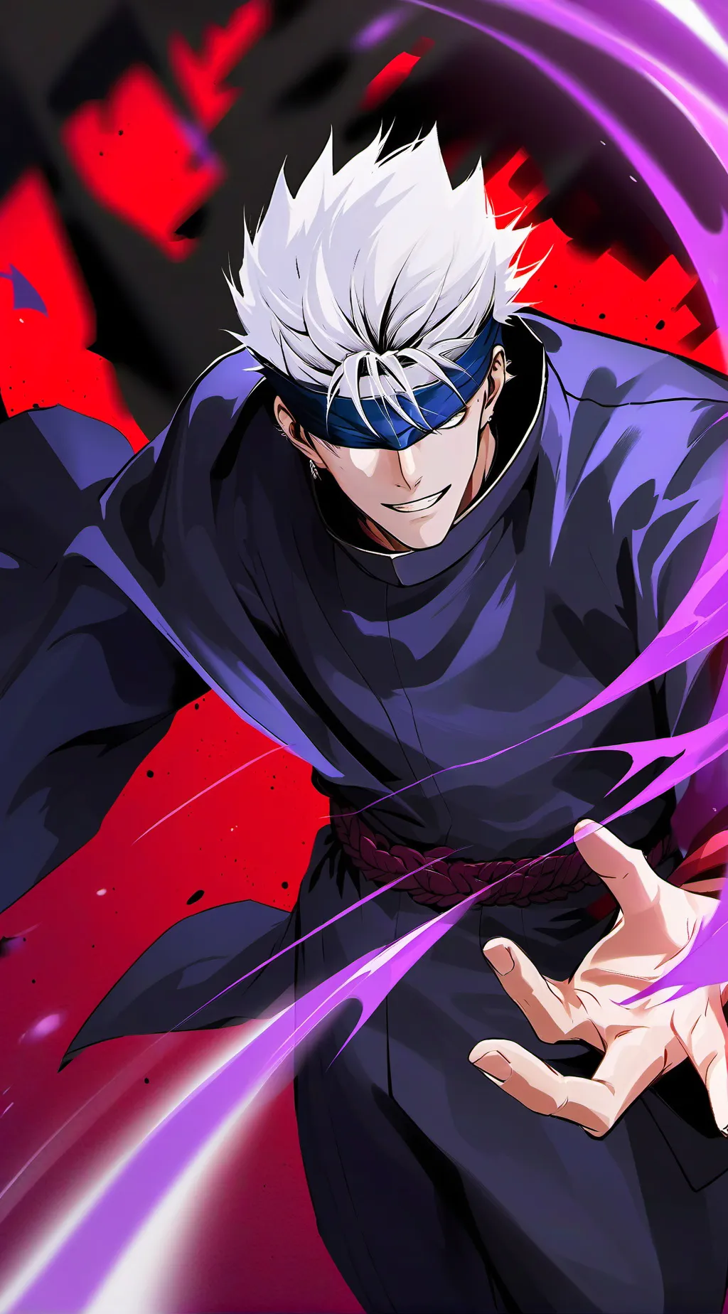 ai character: Gojo Satoru background