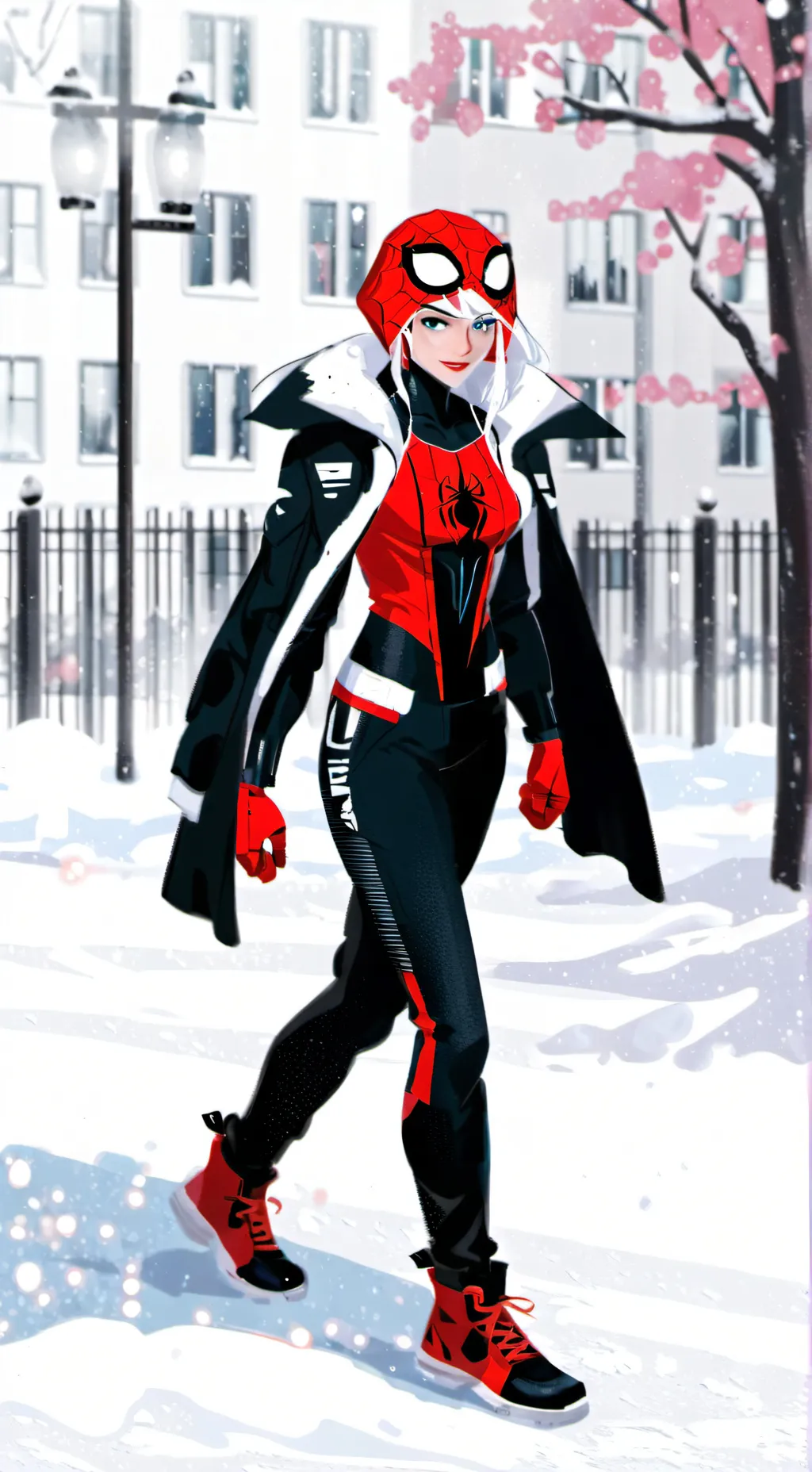 ai character: spider-gwen background