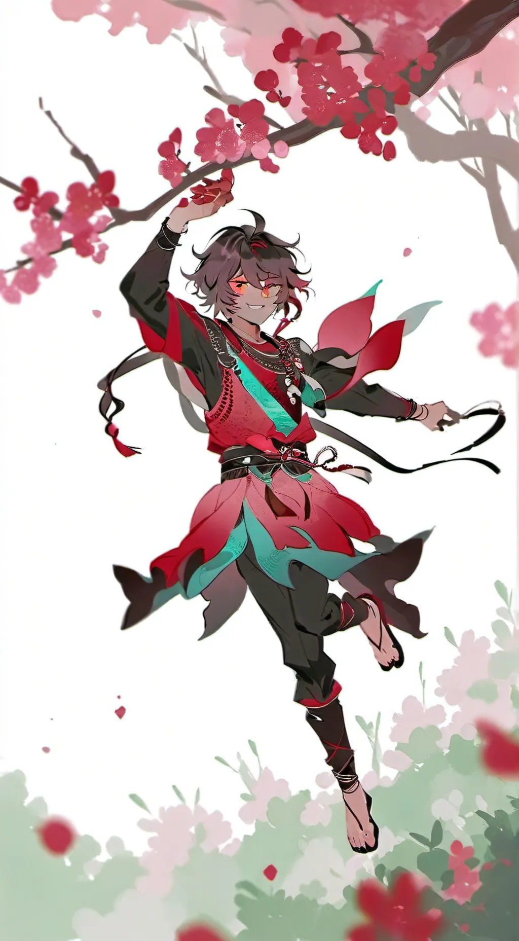 ai character: fruitcake! background