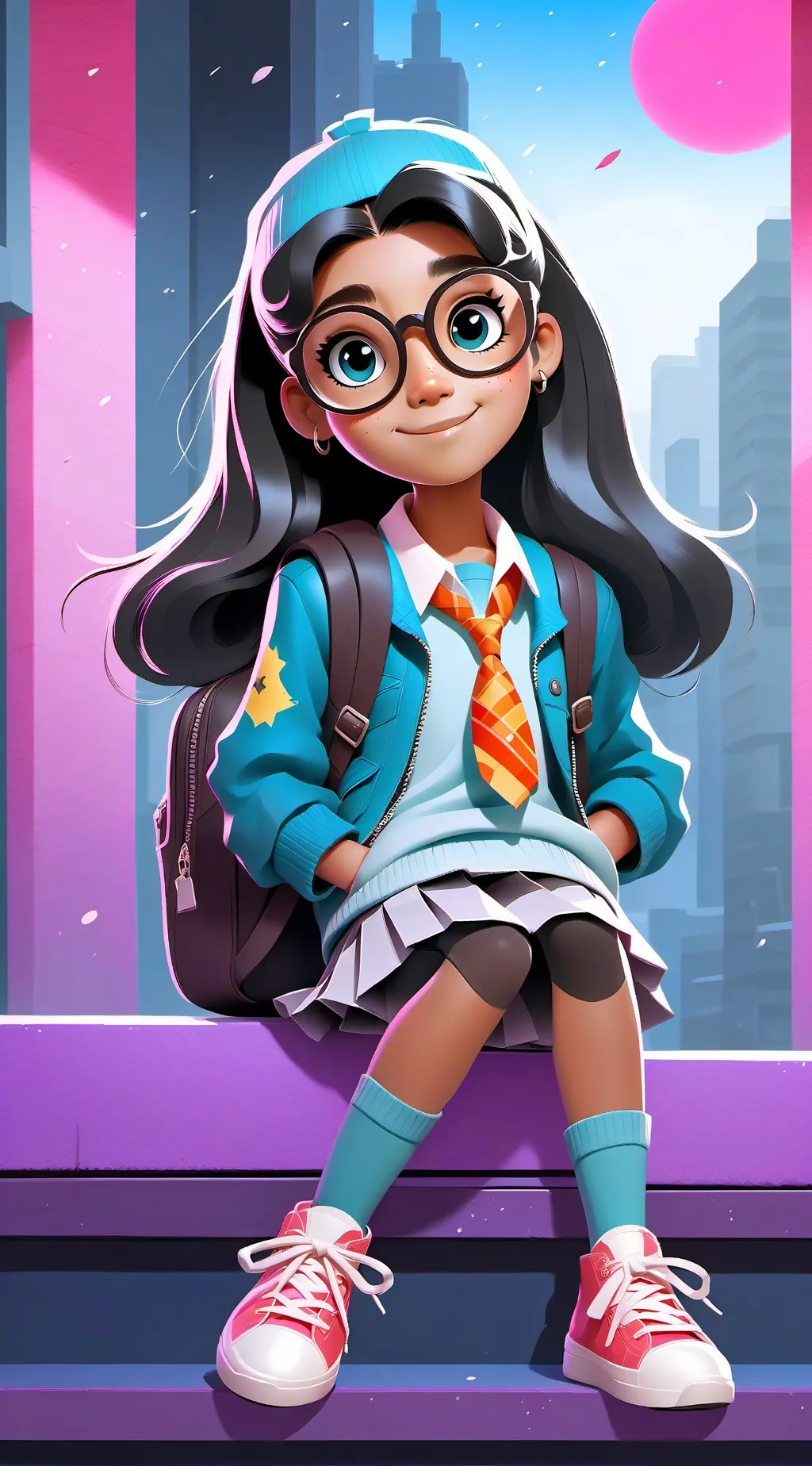 ai character: anis background