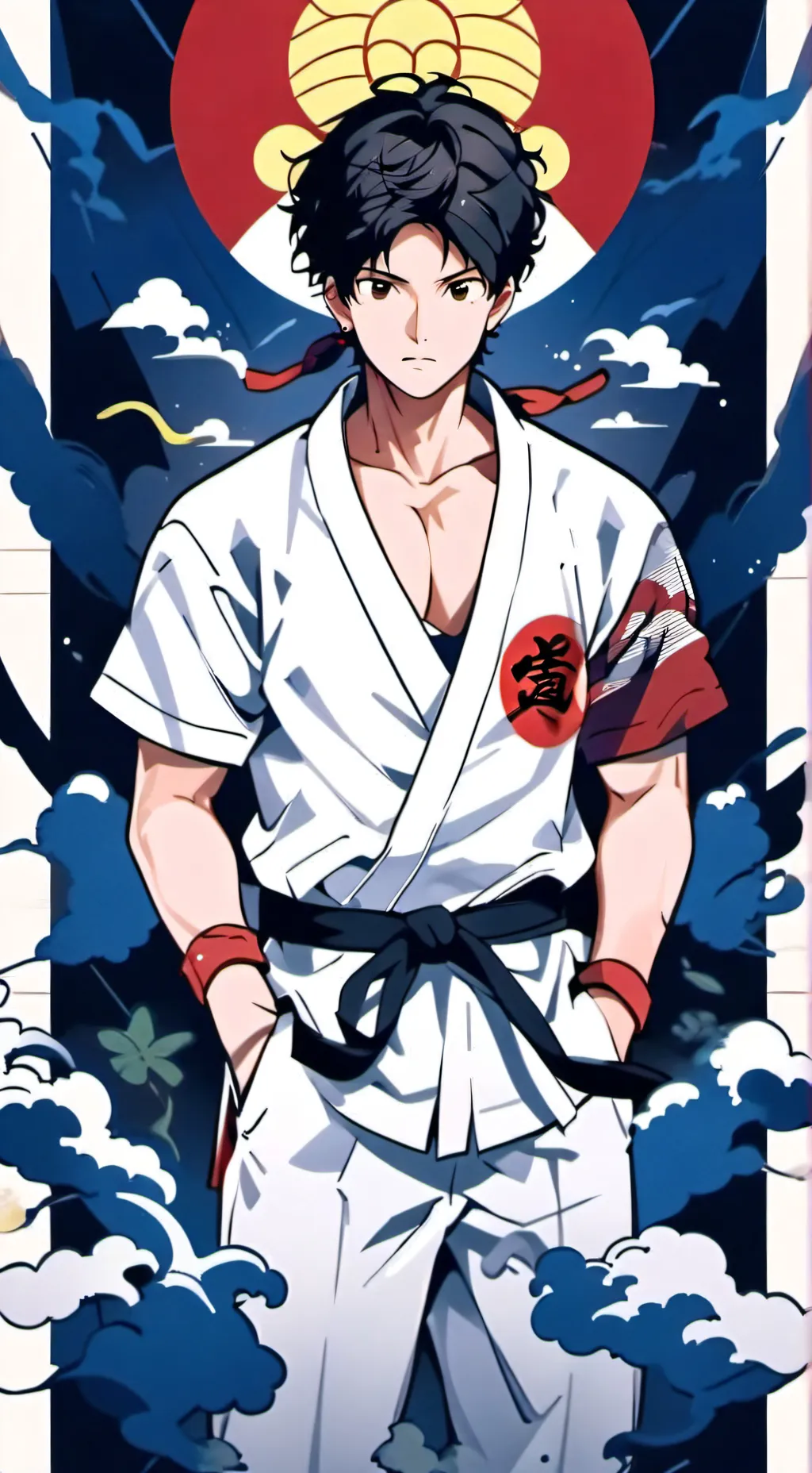 ai character: cobra kai  background