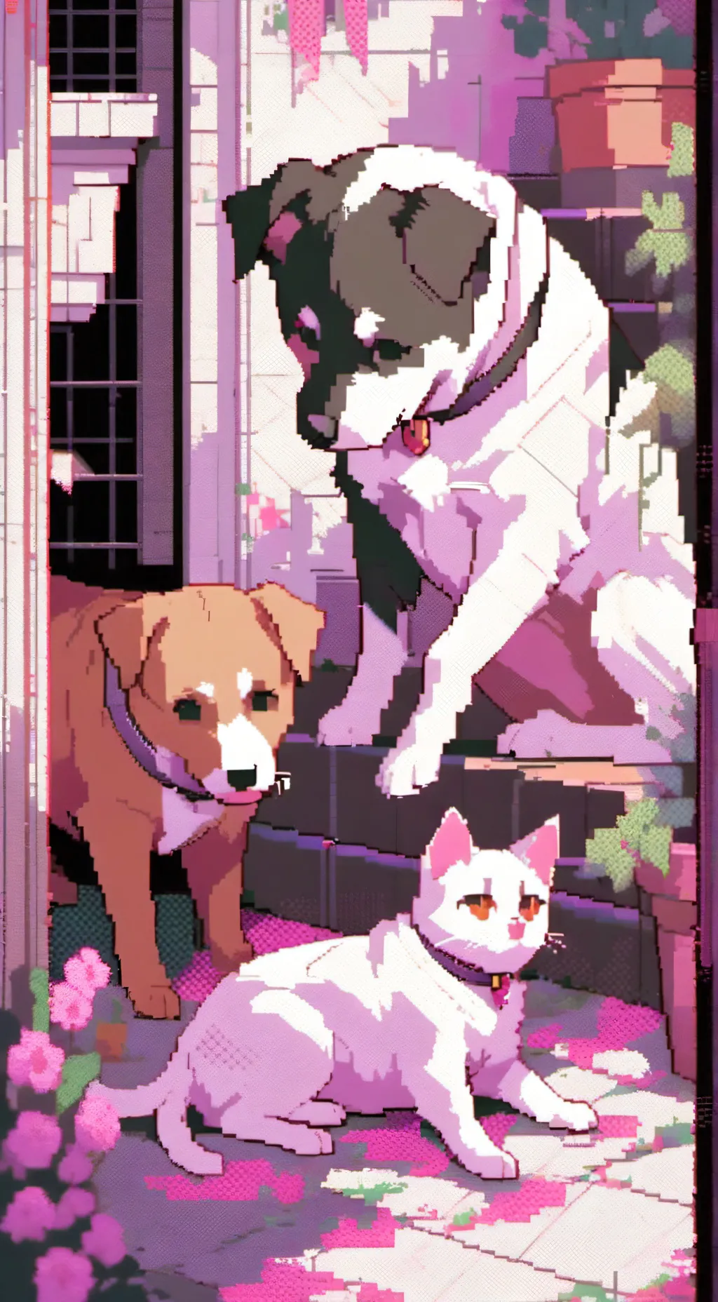 ai character: the cat background