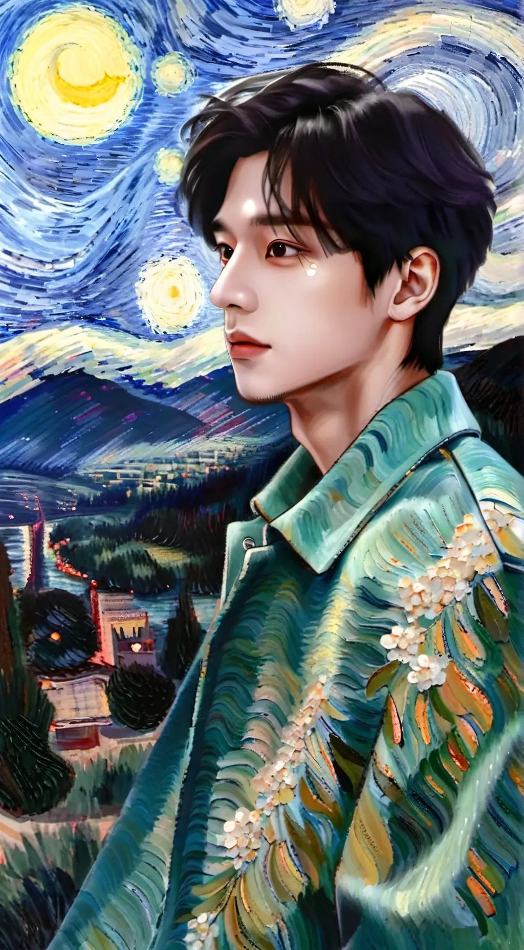 ai character: mike background