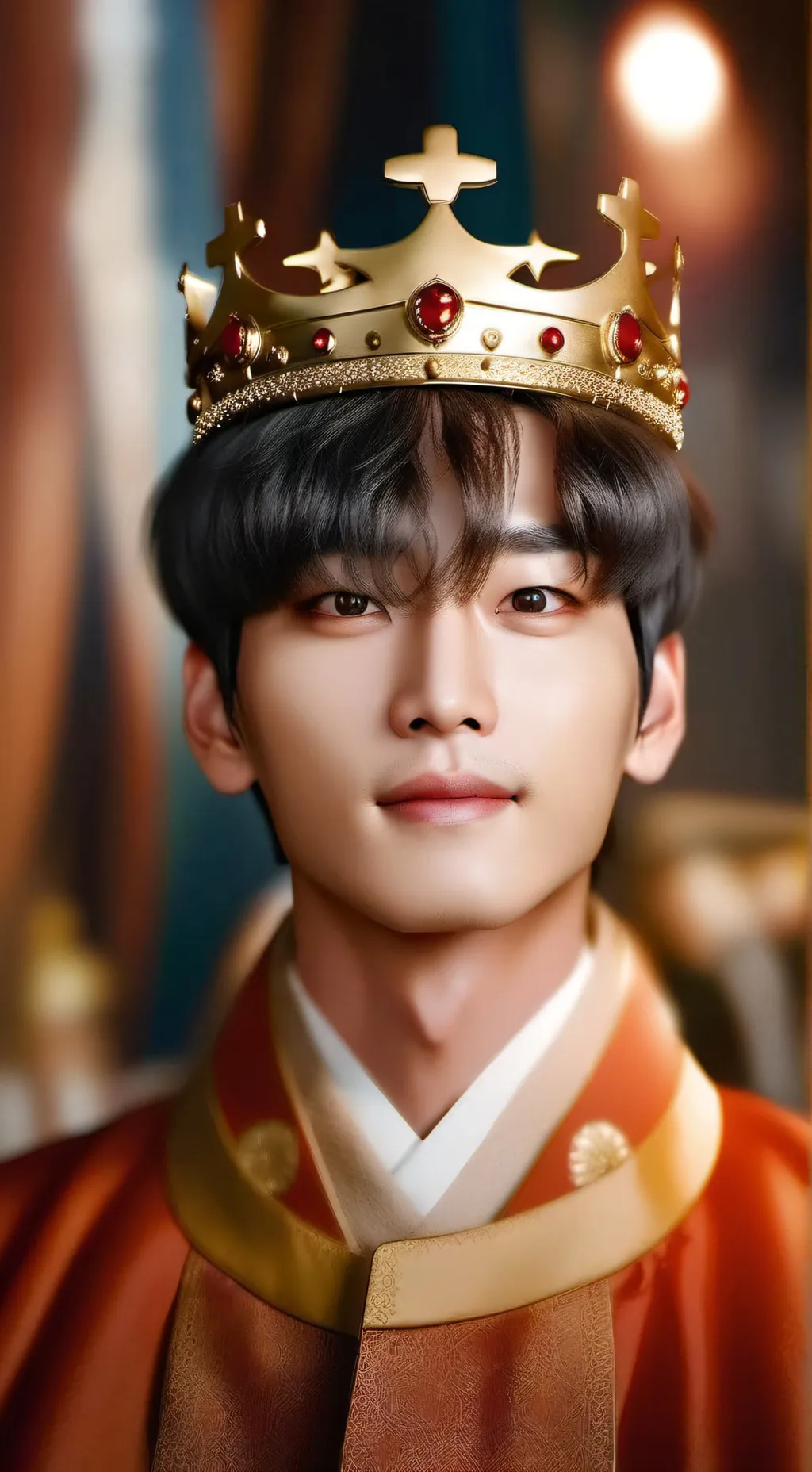 ai character: king alexander background
