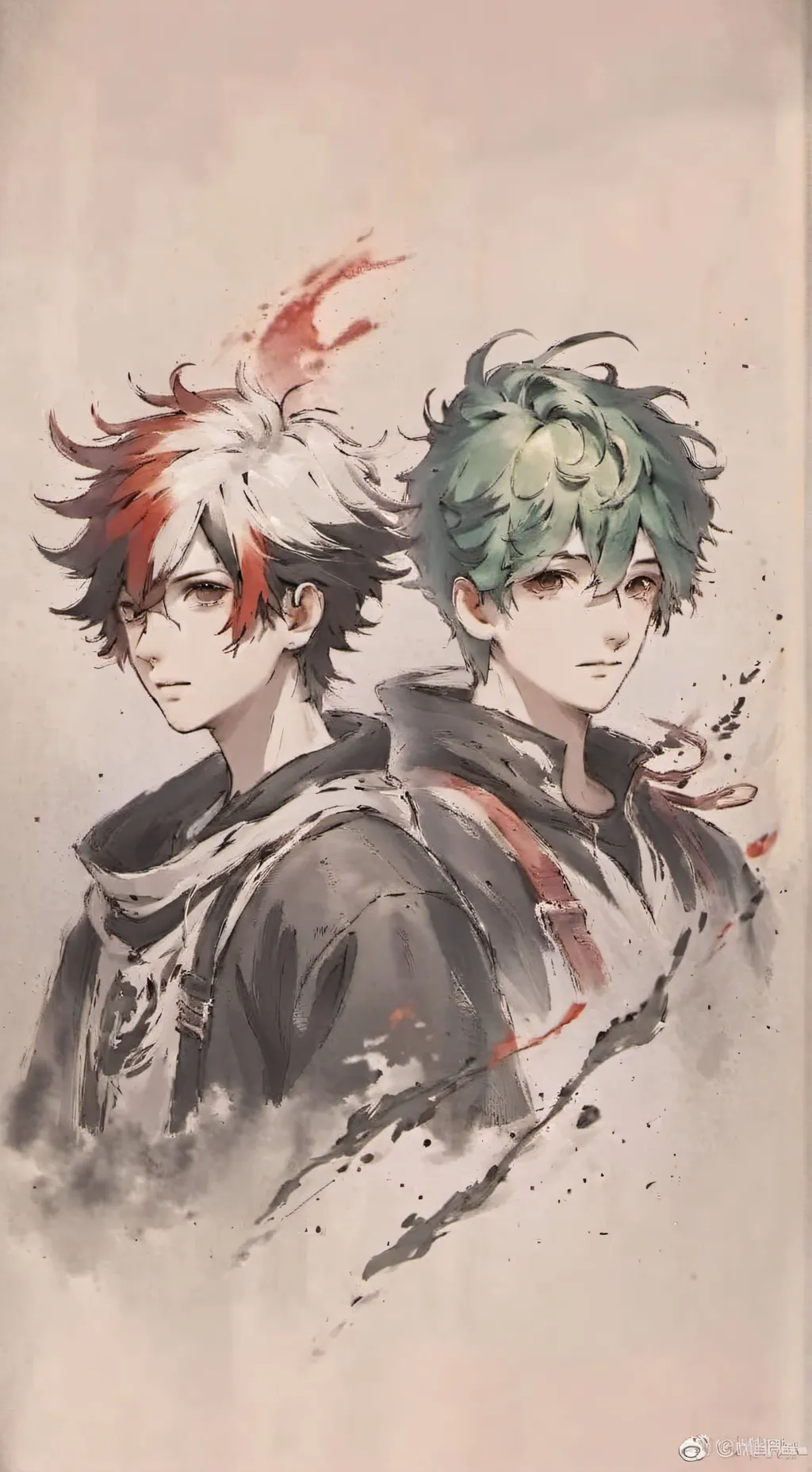 ai character: Mha Hybrid 2 background