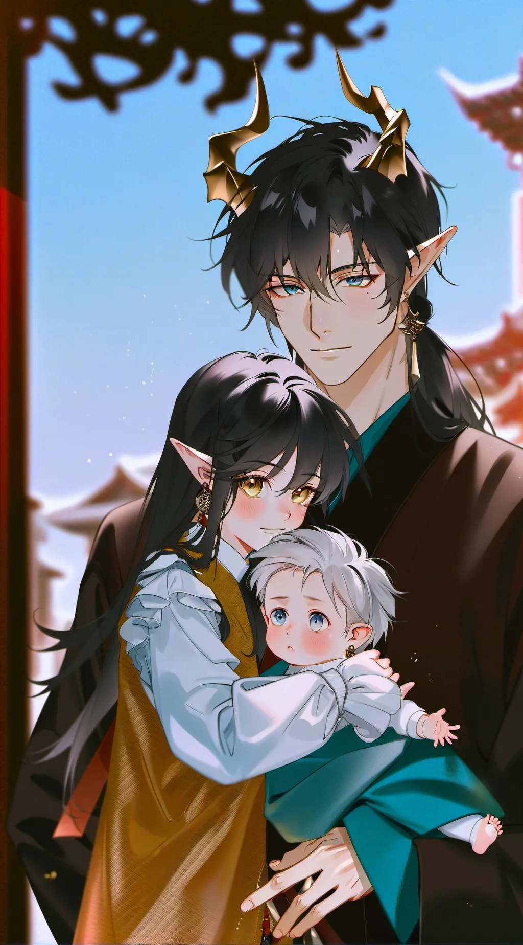 ai character: Dan heng background