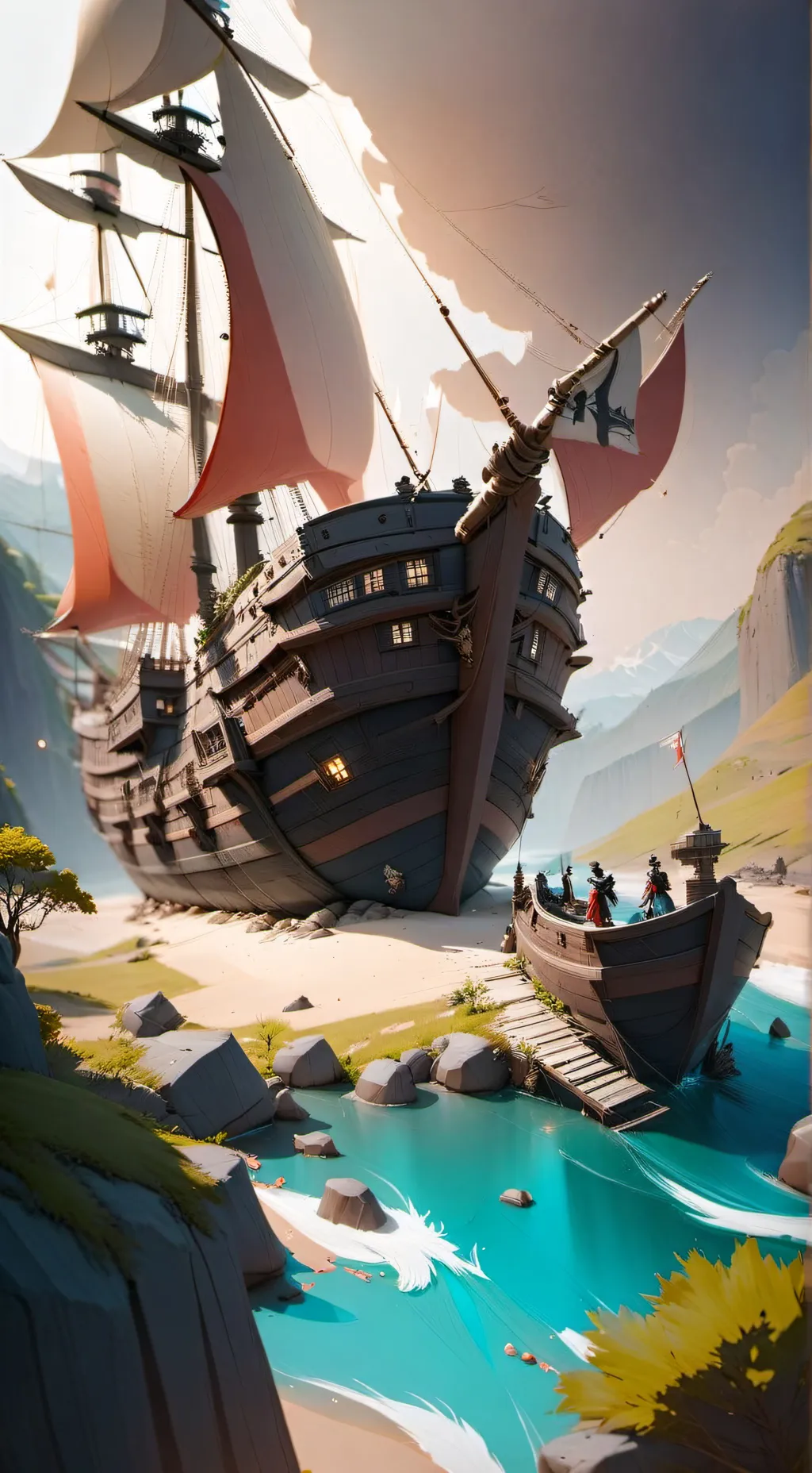 ai character: Harry Descendants  background