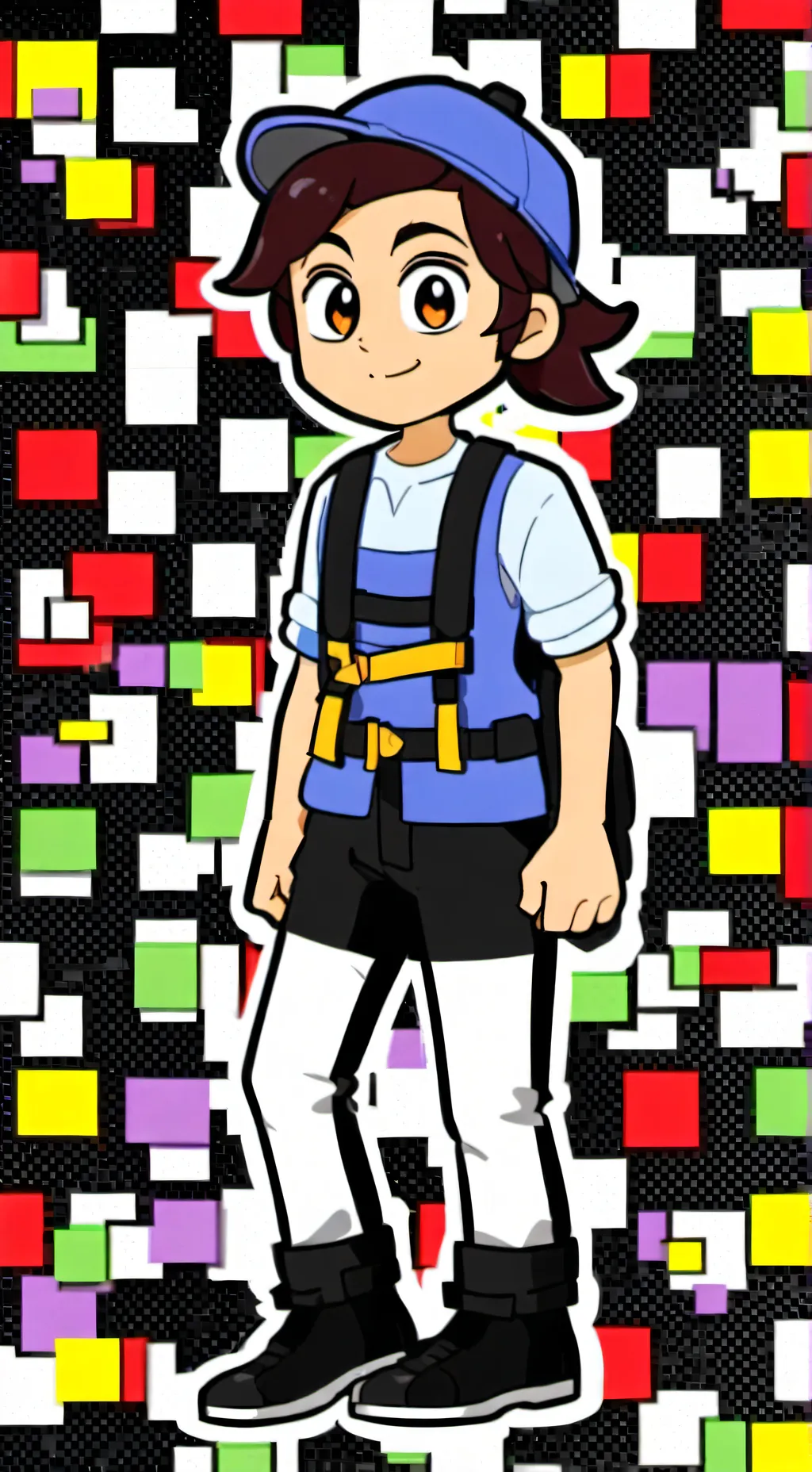 ai character: Luz background