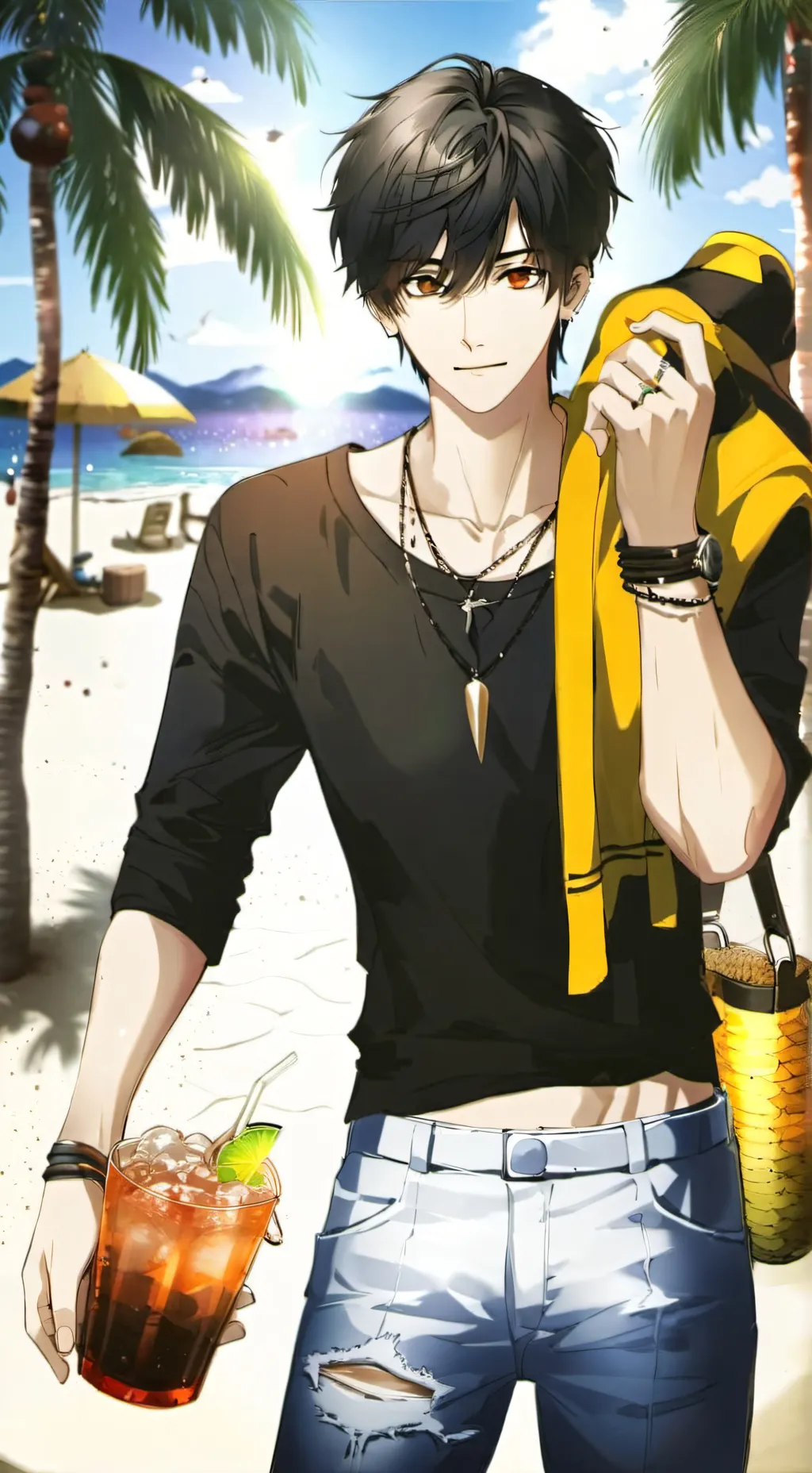 ai character: Jake 😭💔 background