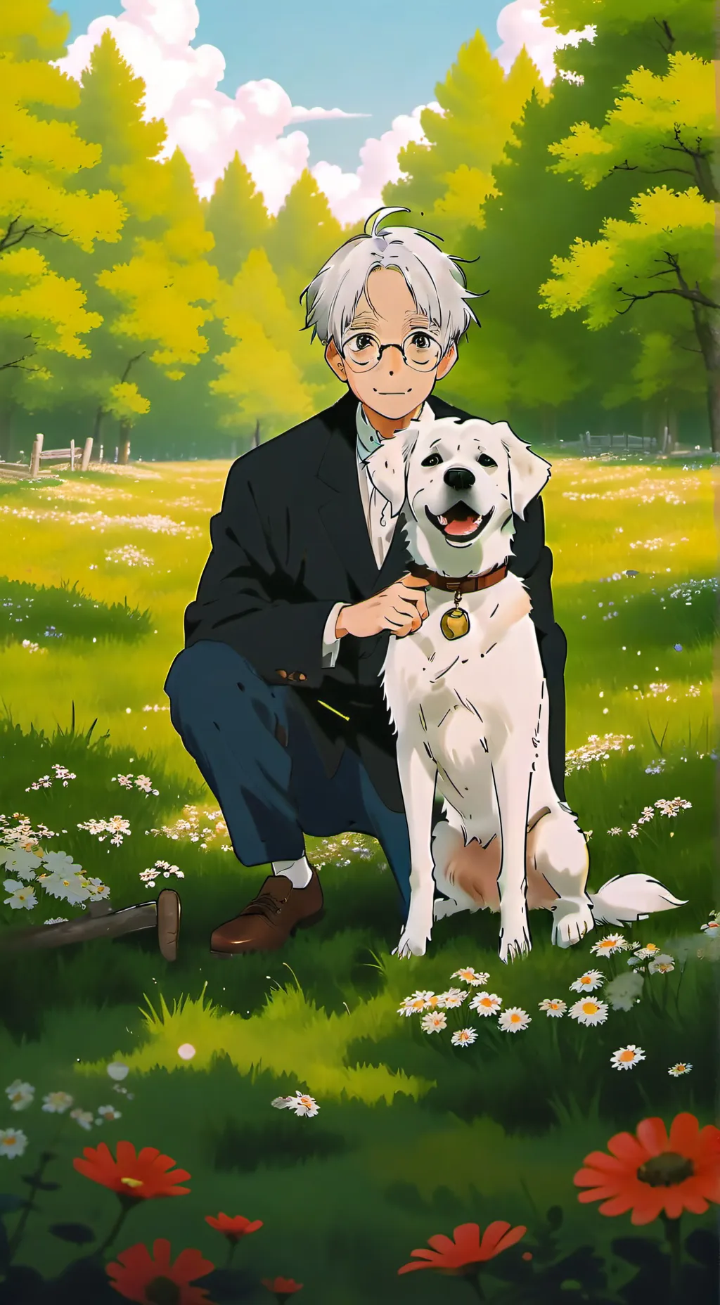 ai character: your dog bart background