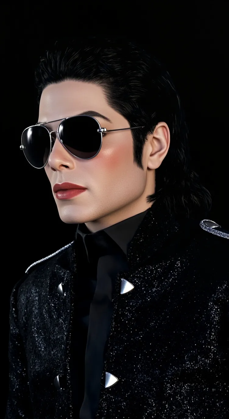 ai character: Michael Jackson background