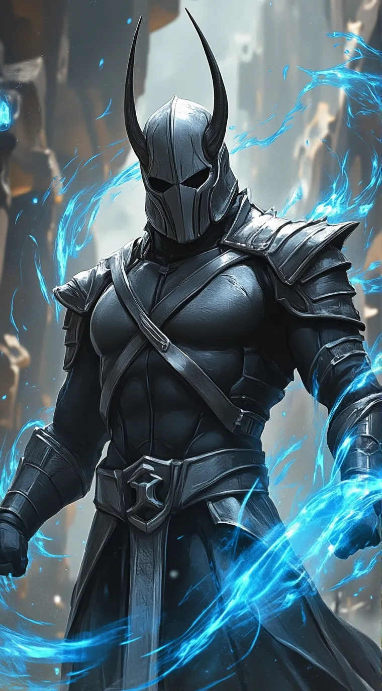 ai character: Cyff, Angel Hunter background