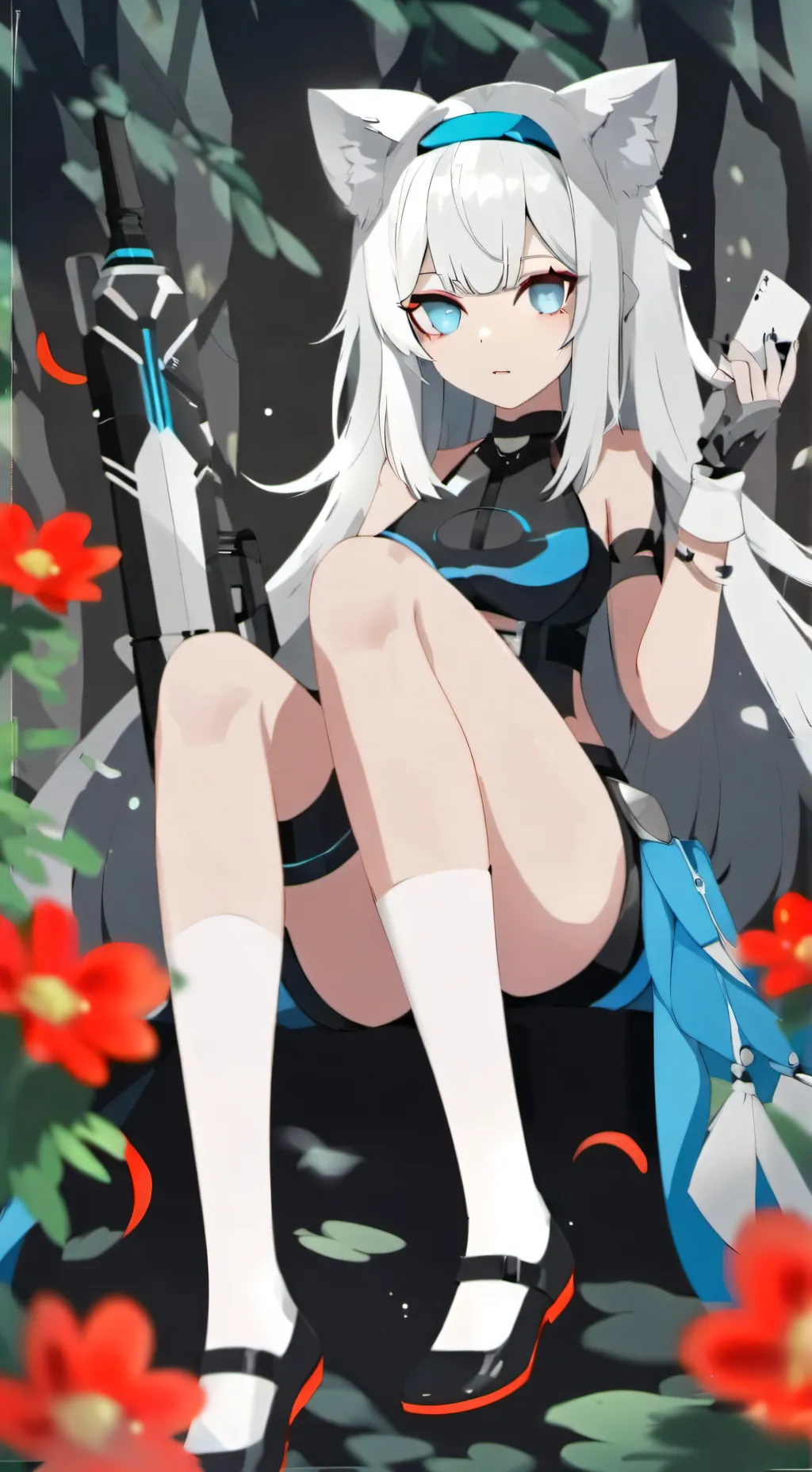 ai character: La envidiosa  background