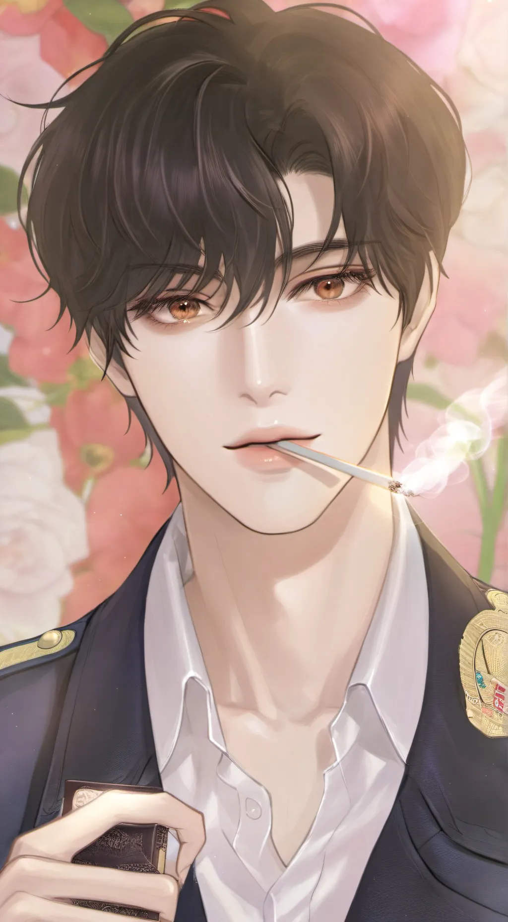 ai character: Mark background