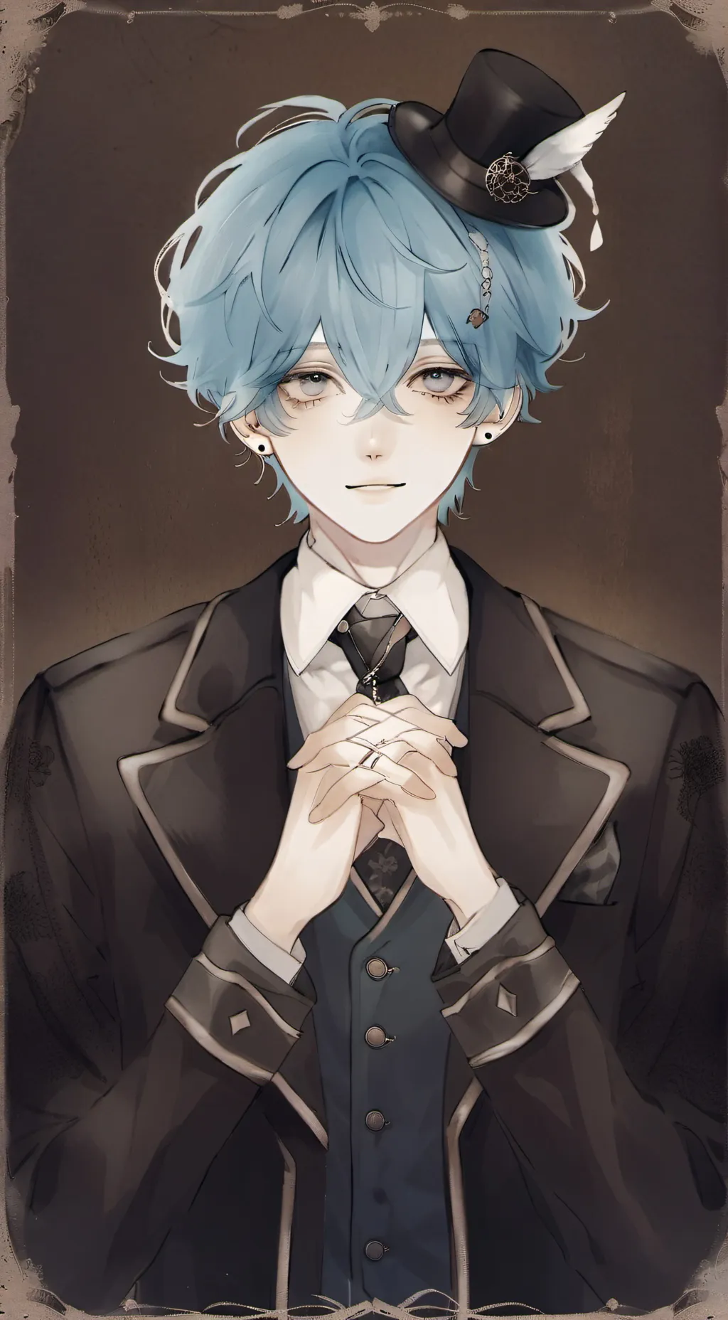 ai character: ash background