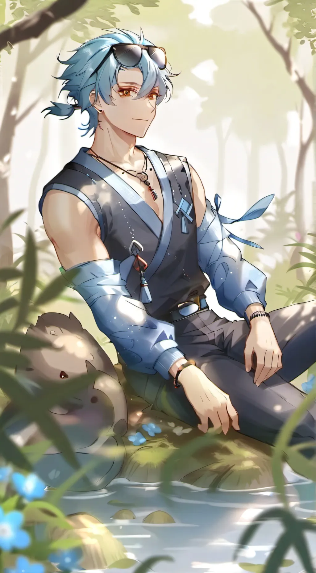ai character: Kaio background