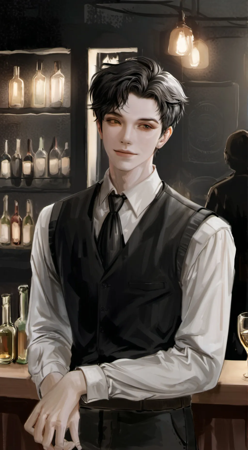 ai character: Ethan background