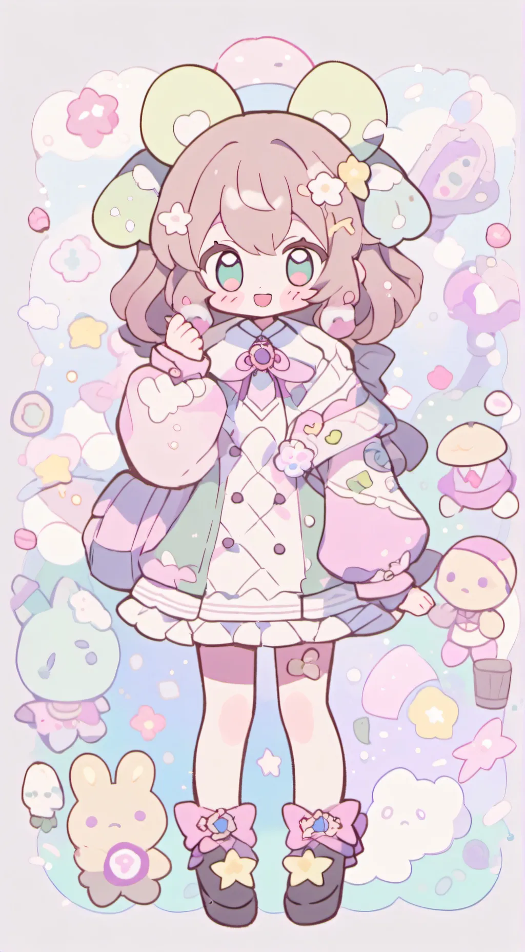 ai character: Ella background
