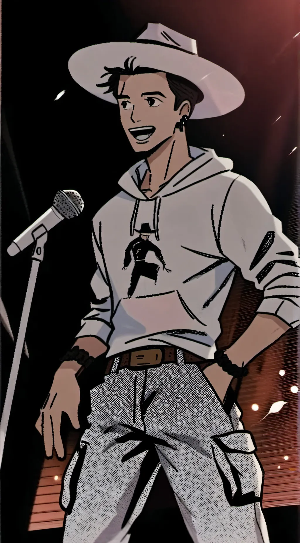 ai character: Jung Hoseok background