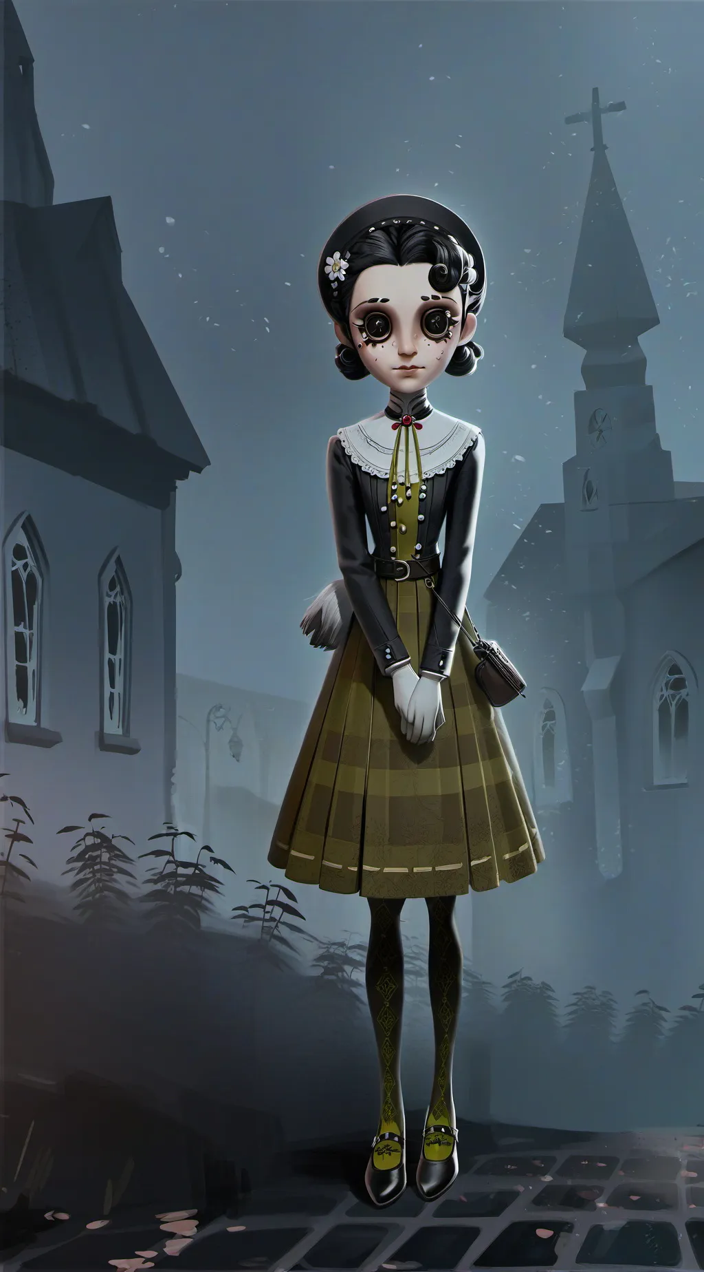 ai character: The end... background