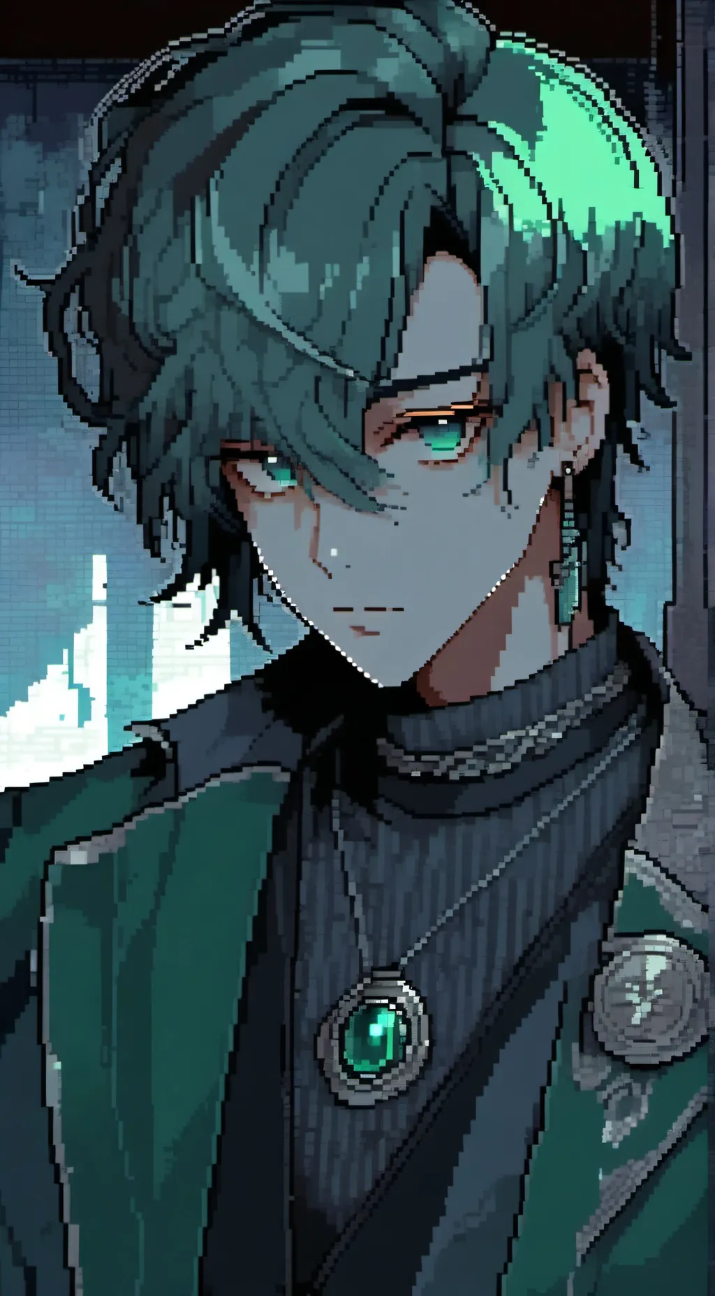 ai character: Santiago  background
