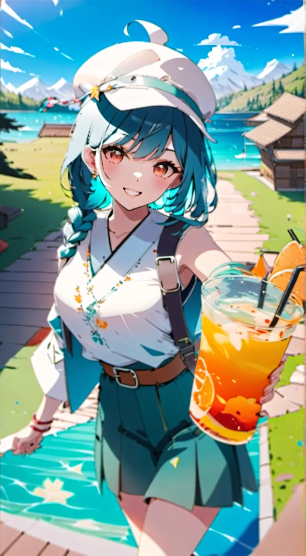 ai character: Leia background