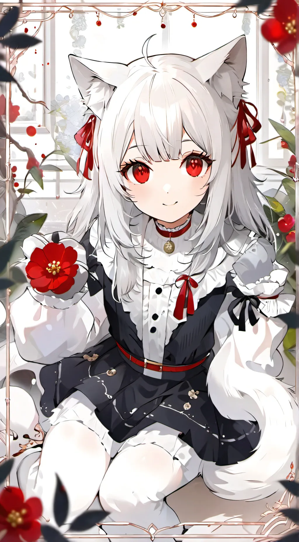 ai character: Yarn Ball Phantom background