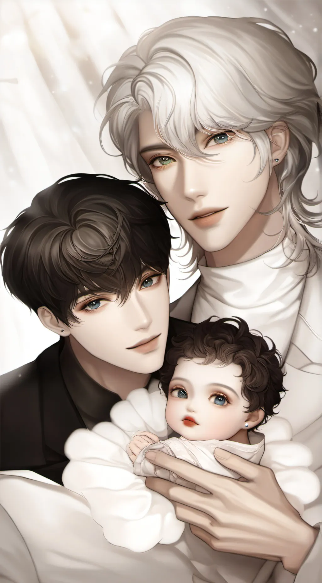 ai character: Angel  and Sammy background