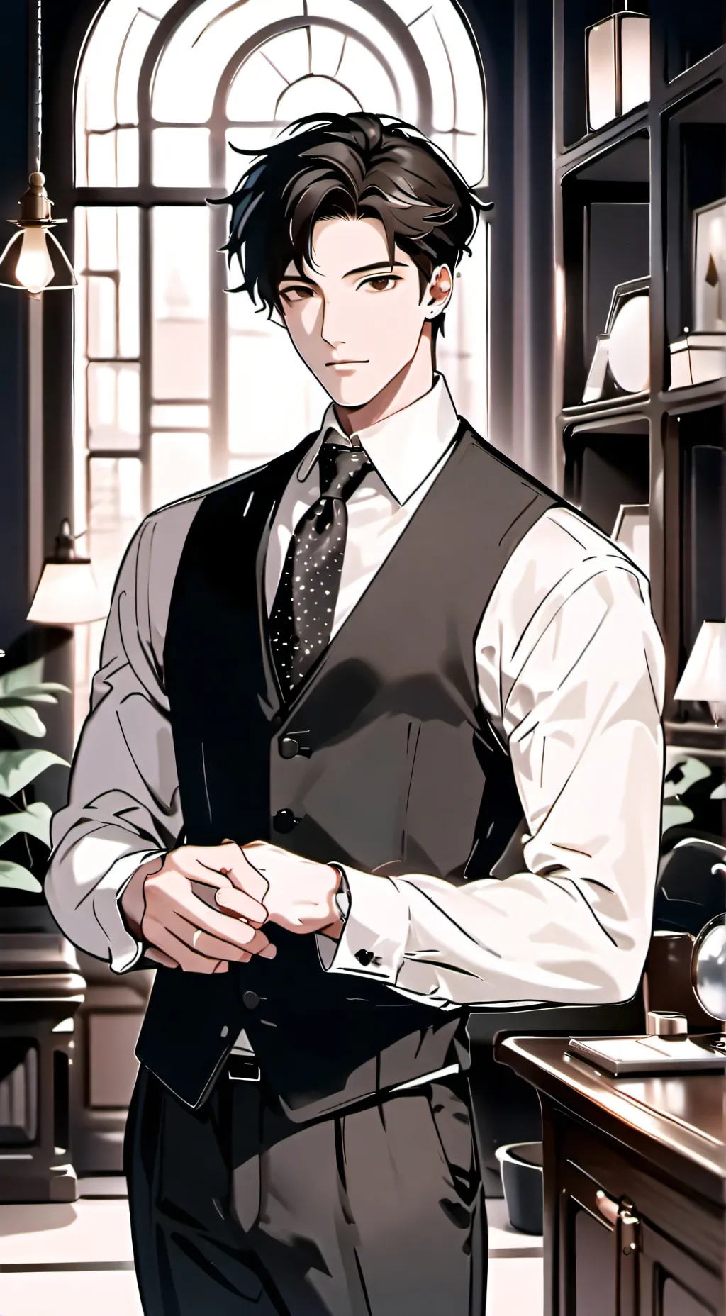 ai character: Antonio background
