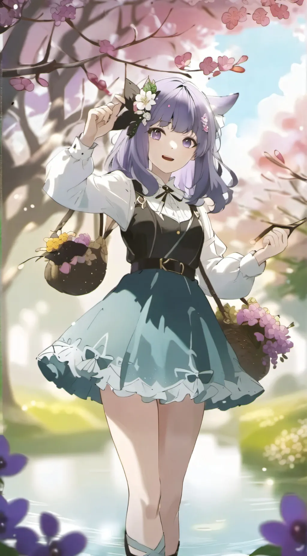 ai character: LOV x My OC 4 background