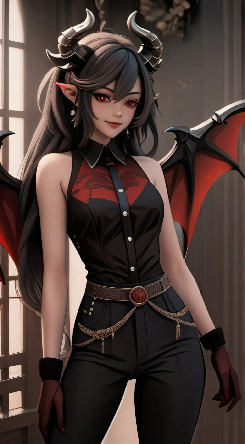 ai character: Lu background